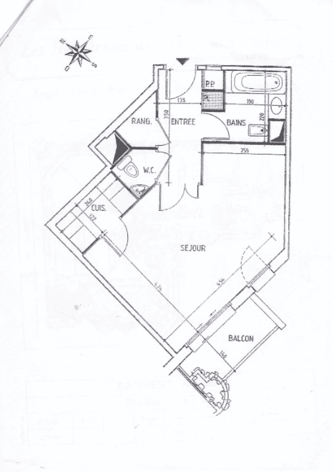 Apt 39 m² – Viager Libre Levallois-Perret