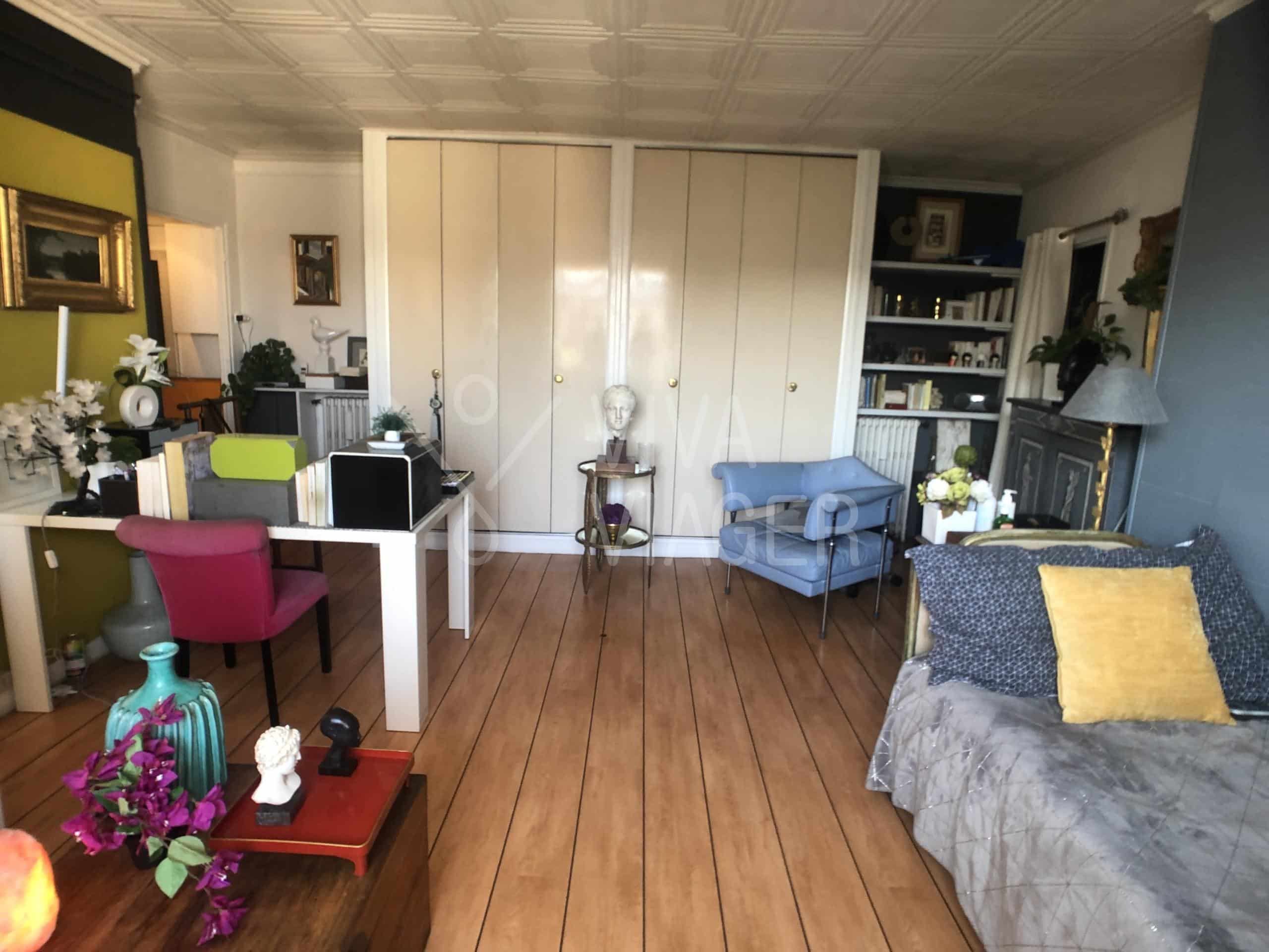 Studio 32 m² - viager occupé Paris 18