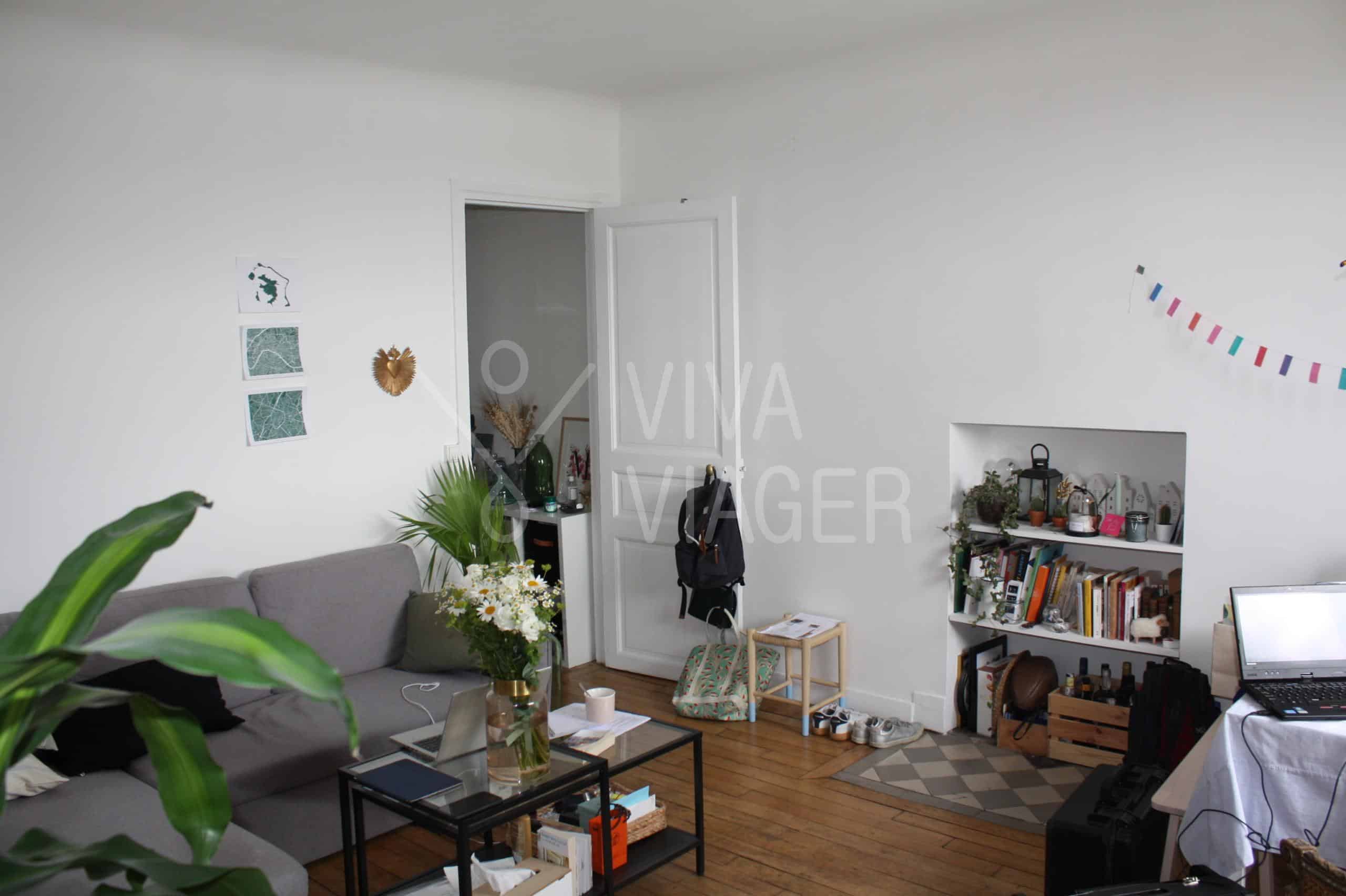 Apt de 2P de 35 m² – Viager Libre Paris 17