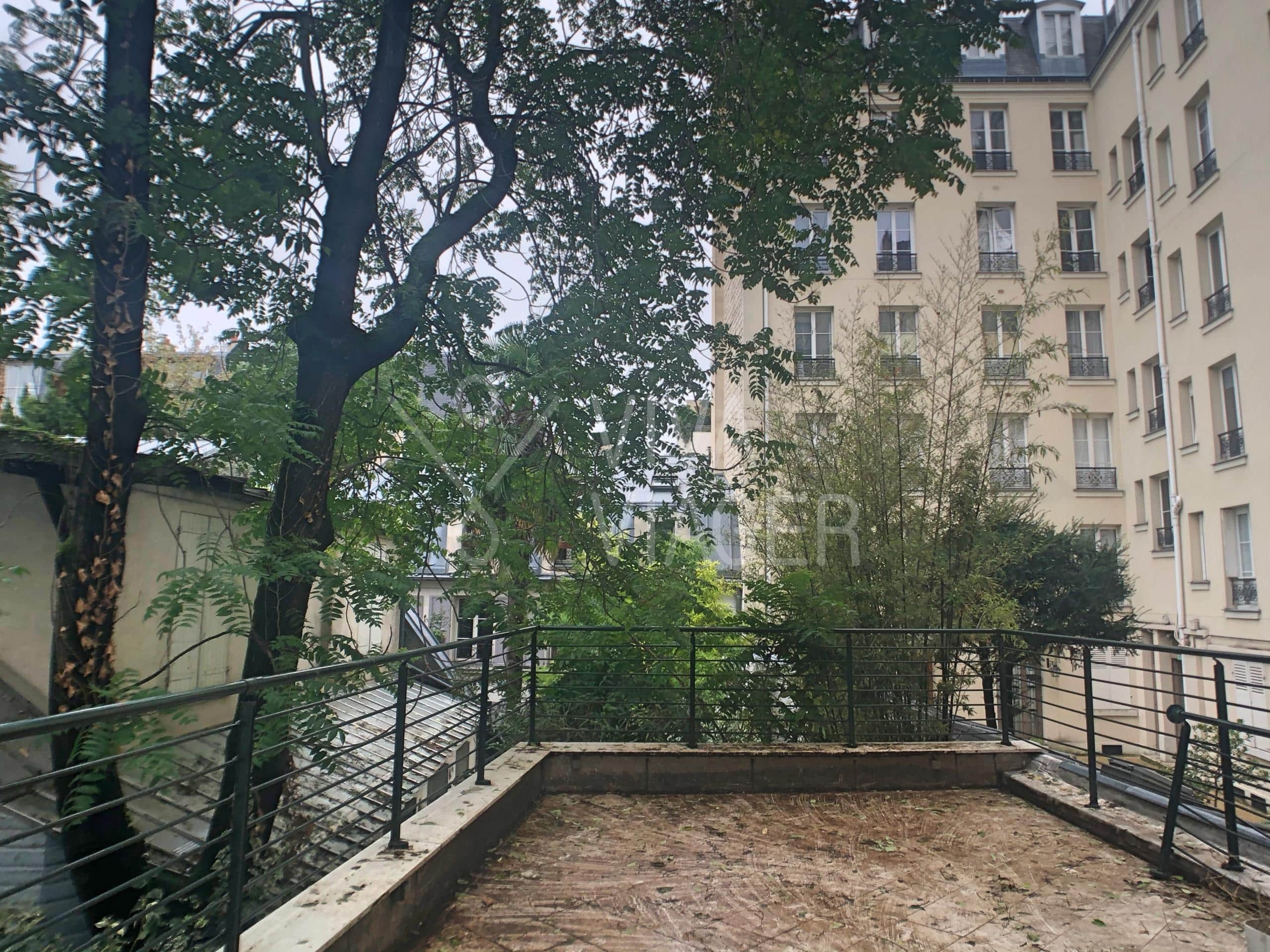 Apt 43 m² + 30 m² terrasse Viager Libre Paris 5
