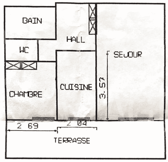 Apt 50m² – Viager Occupé Menton