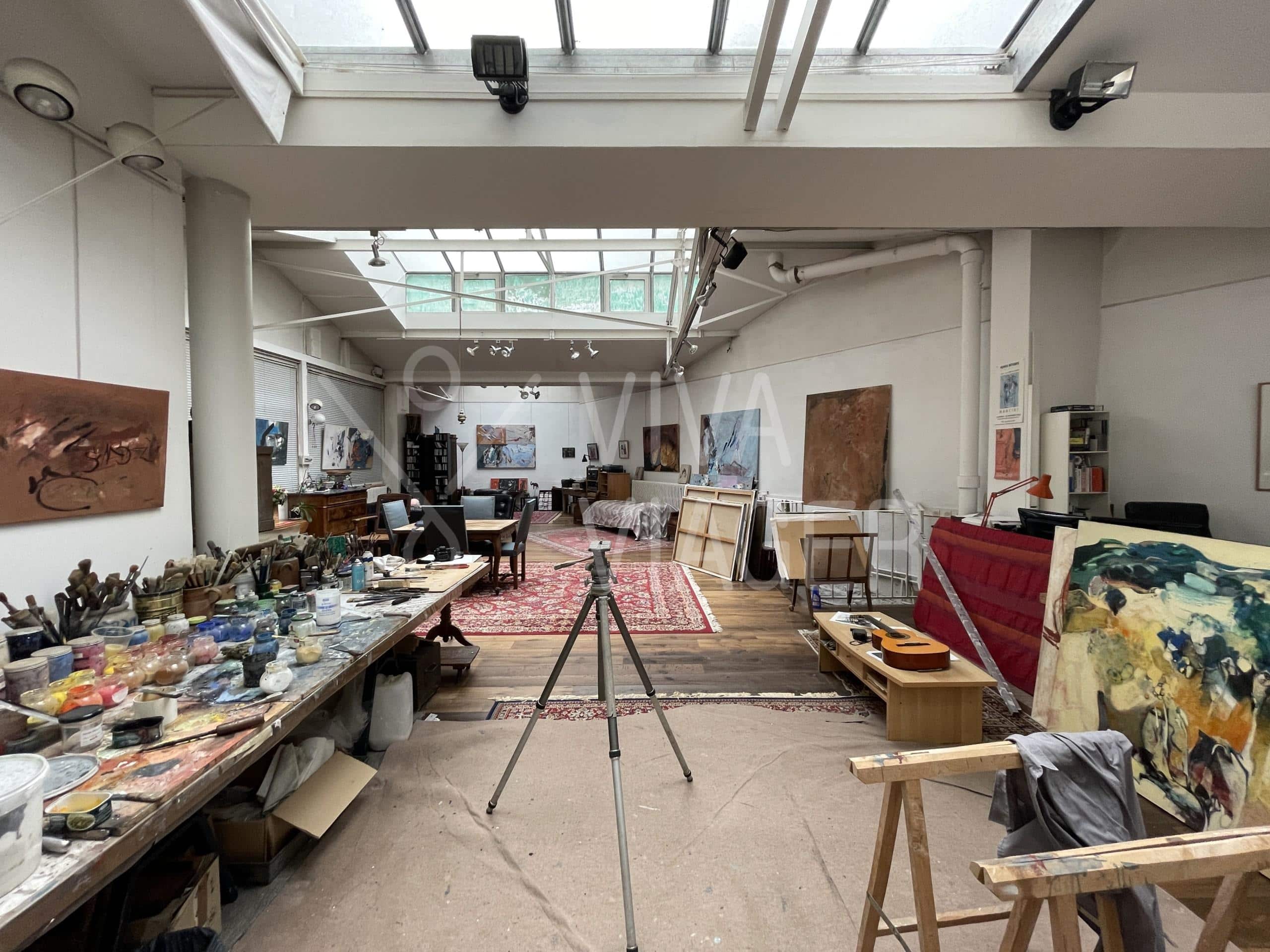 Atelier d’Artiste/Loft – Viager Occupé – Paris 20ème