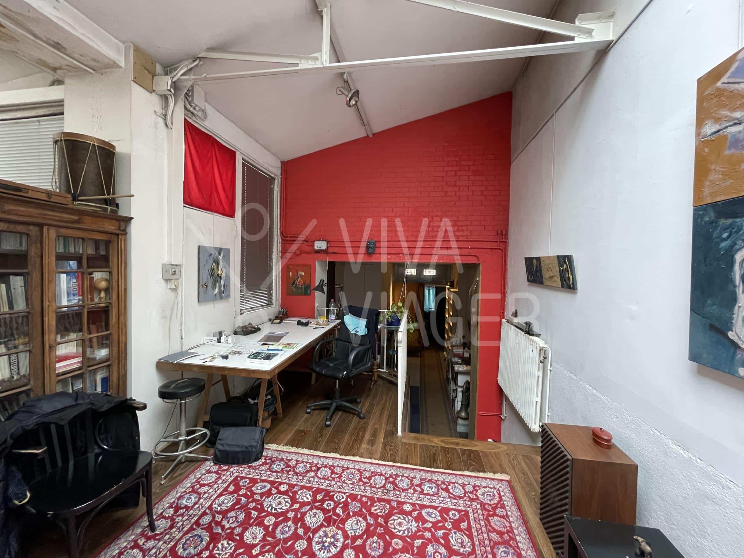 Atelier d’Artiste/Loft – Viager Occupé – Paris 20ème