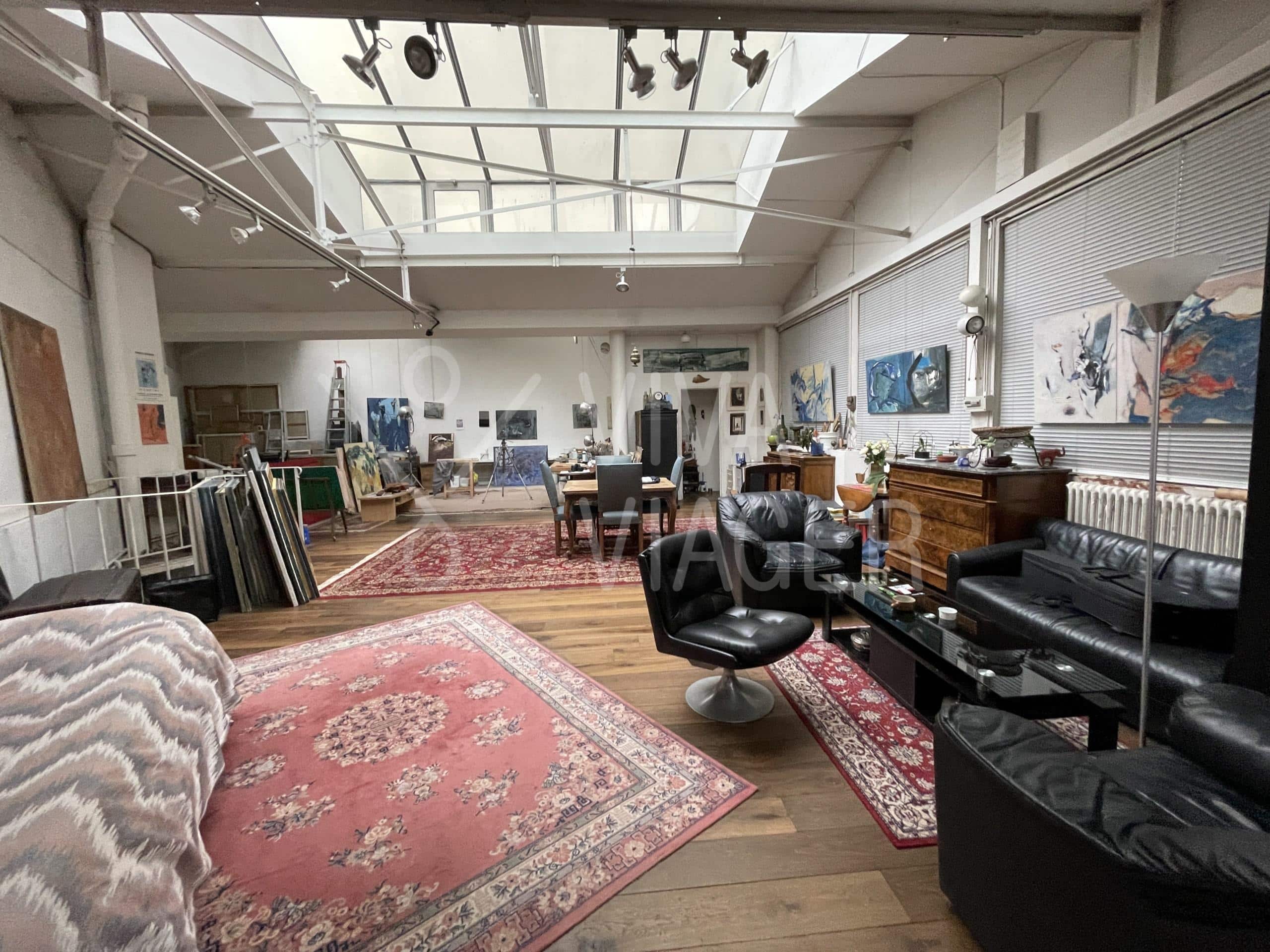 Atelier d’Artiste/Loft – Viager Occupé – Paris 20ème