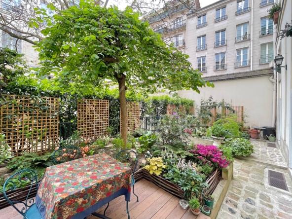 Appartement 80m² avec jardin – Viager Occupé Paris 4ème