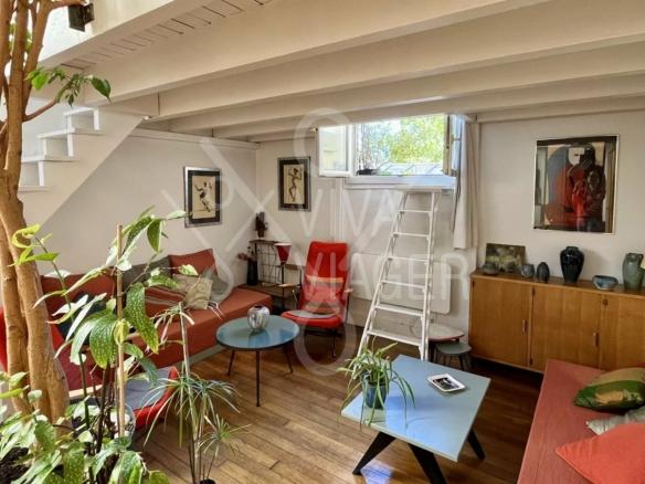 Atelier d’artiste 50 m² – Nue-propriété – Paris 14ème – Port Royal
