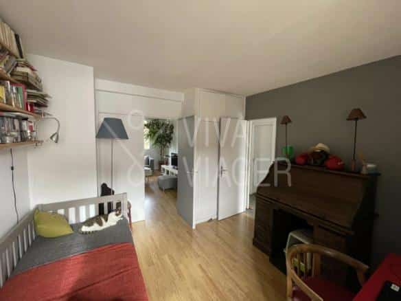 Appartement 3P de 54 m² – Viager Libre – Paris 20