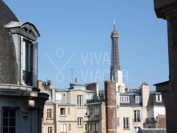 Viager Occupé – Appartement de 105 m² et 9m² de chambre de service Paris 75016 – Secteur Passy