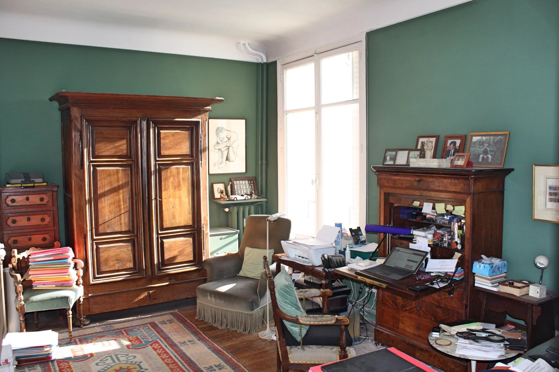 Viager Occupé – Appartement de 105 m² et 9m² de chambre de service Paris 75016 – Secteur Passy