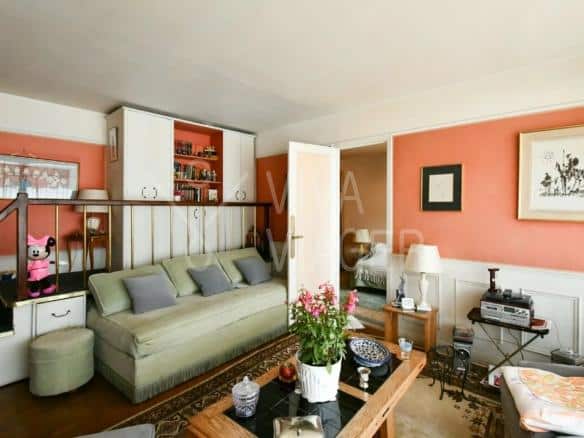 Appt  2 pièces de 46m² avec balcon – Nue-propriété  Paris 19ème