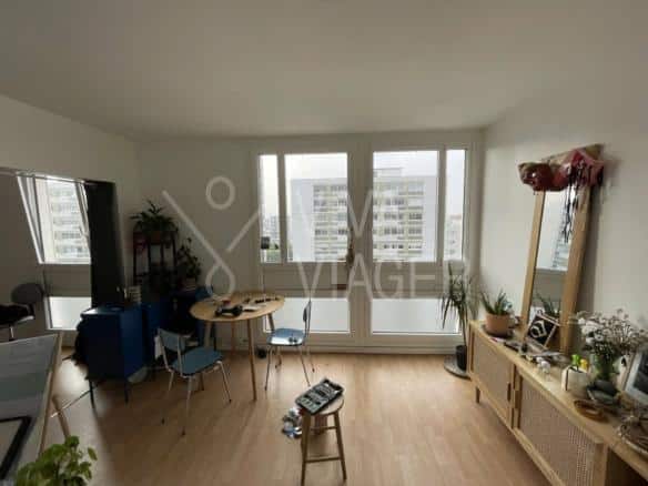 Appartement 2P de 45 m² – Viager Libre – Paris 20