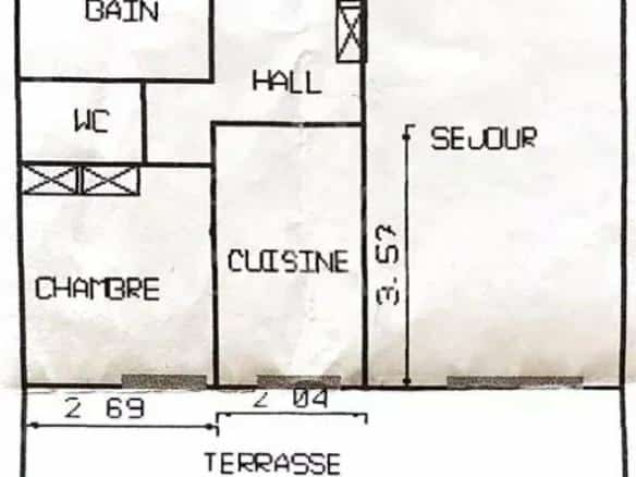 Appartement 50m² – Viager Occupé MENTON