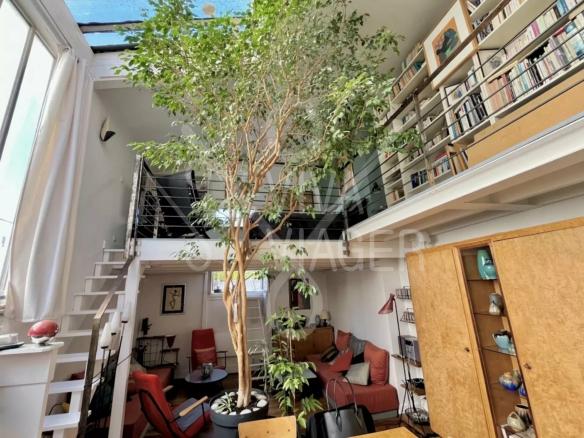 Atelier d’artiste 50 m² – Nue-propriété – Paris 14ème – Port Royal