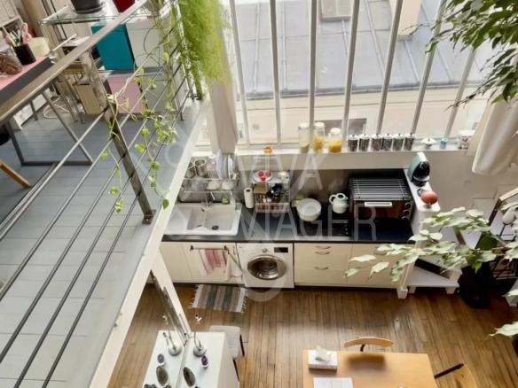 Atelier d’artiste 50 m² – Nue-propriété – Paris 14ème – Port Royal