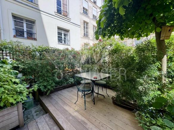 Appt  80m² avec jardin 53m² – Viager occupé – Paris 4ème