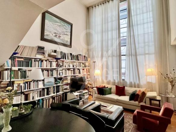 Duplex 2P 67m² – Nue-propriété – Paris 14ème Raspail