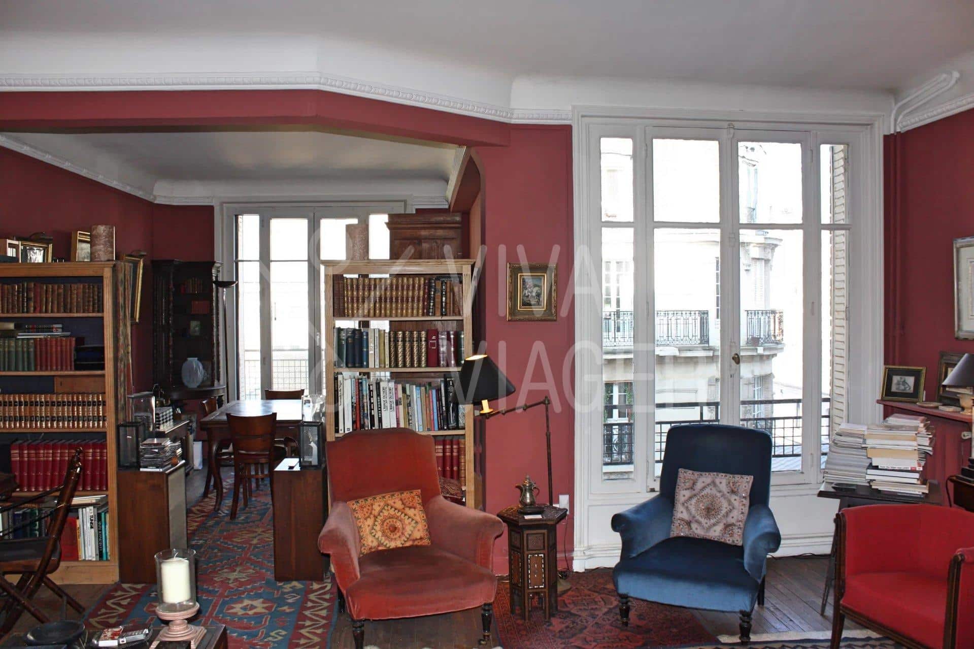 Viager Occupé – Appartement de 105 m² et 9m² de chambre de service Paris 75016 – Secteur Passy