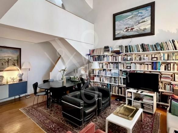 Duplex 2P 67m² – Nue-propriété – Paris 14ème Raspail