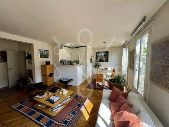 Appt 4P 78m² avec balcon – Nue-propriété – Paris 9ème