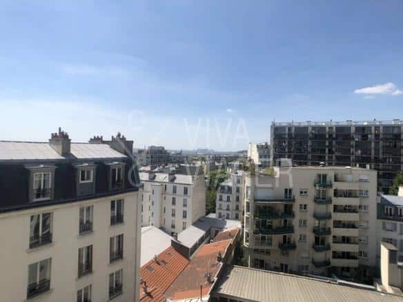 Appt  2 pièces de 46m² avec balcon – Nue-propriété  Paris 19ème