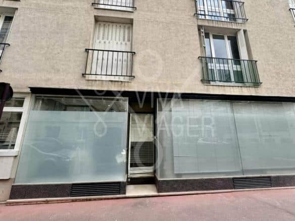 Local commercial de 52 m2  –  Nue-Propriété – Levallois-Perret