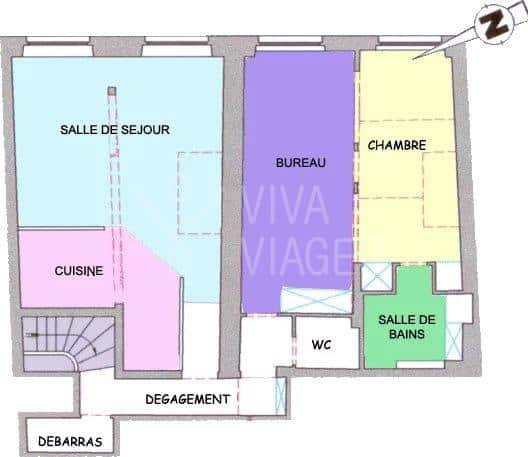 b789d3299f6525424d2cccefdb6f76b2_660711ef15_528-original-38537 Appt 2P 50m² – Viager libre – Paris 7ème