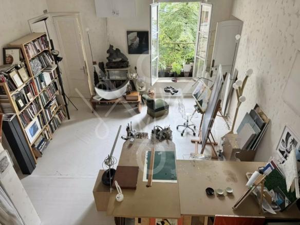 Loft Atelier 62m² – Paris 3ème Marais Bail Viager