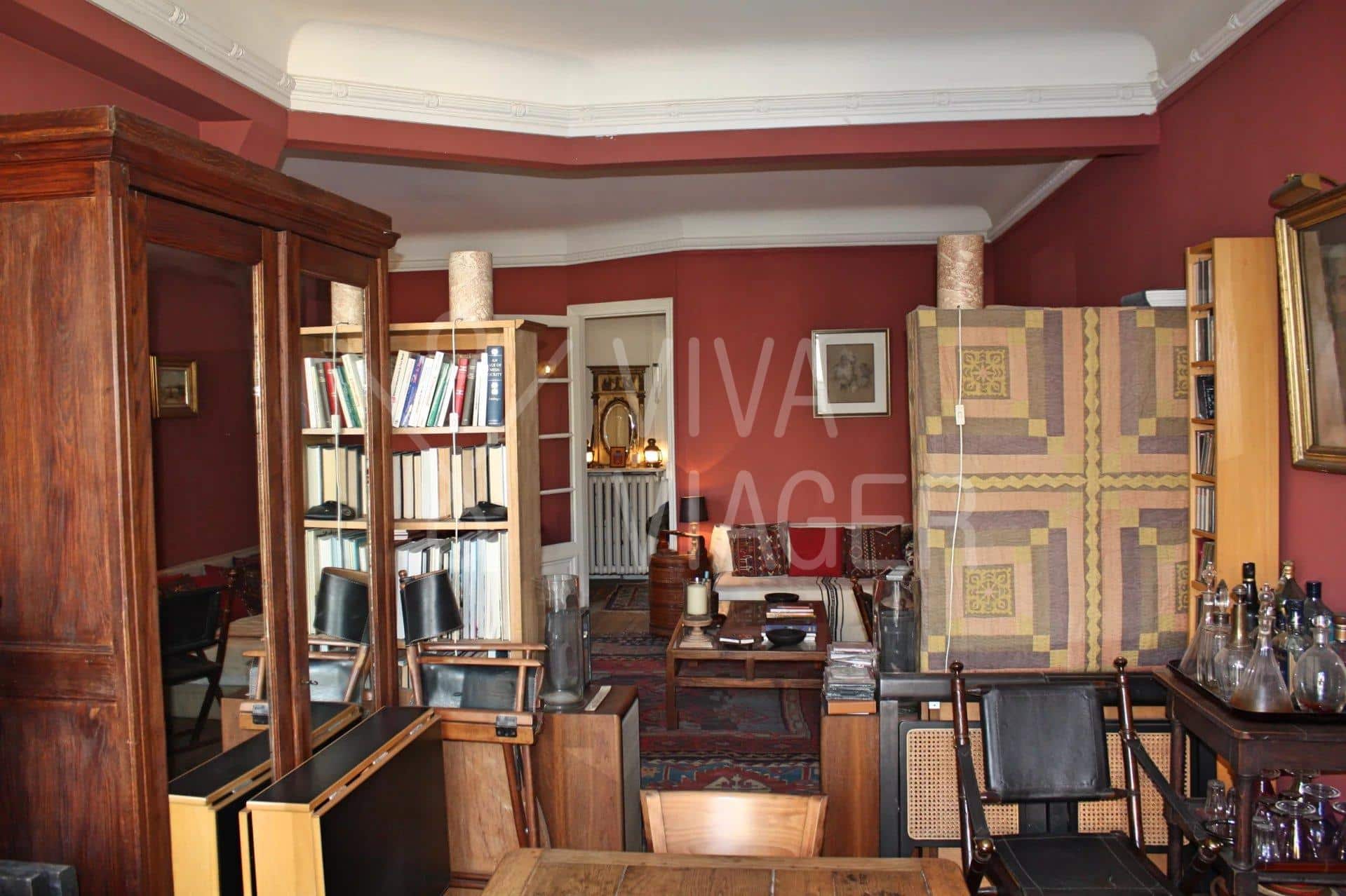 Viager Occupé – Appartement de 105 m² et 9m² de chambre de service Paris 75016 – Secteur Passy