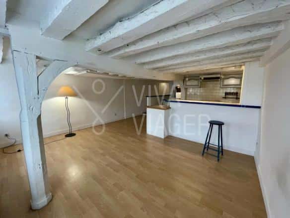 Appt 2P 50m² – Viager libre – Paris 7ème